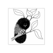 リービーブランチの可愛いキャタピラ ラバースタンプ (インプリント)