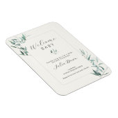 リービ男女兼用ベビーシャワー招待状 マグネット (右側)