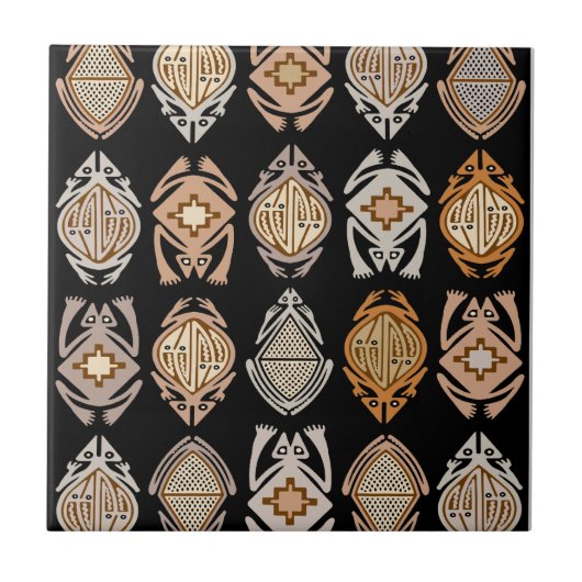 リーピンカエル タイル (正面)