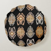 リーピンカエル ラウンドクッション (裏面)