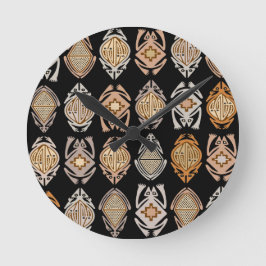 リーピンカエル ラウンド壁時計