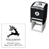 リーピングトインデナースクエア差出人住所 セルフインキングスタンプ (インサイチュ)