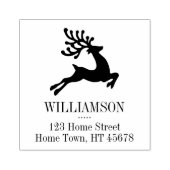 リーピングトインデナースクエア差出人住所 ラバースタンプ (インプリント)