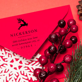 リーピングトナカイ差出人住所 ラバースタンプ