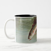 リーピング・ブルック・トラウト著サミュエル・キルボーン(1874年) ツートーンマグカップ (左)