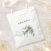 リーピーボタニカルユーカリグリモダンネリーブランチ フェイバーバッグ (クリップ留めされた状態)