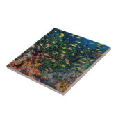 リーフで泳ぐ魚の群れ タイル (側面)