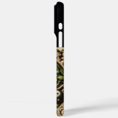 リーフと陰陽彫刻 | AIアート Case-Mate iPhoneケース (裏面 / 左)