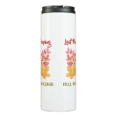 リーフのぞき取り秋葉の水の色をパーソナライズ タンブラー (裏面)