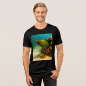 リーフのグリン トライブレンドＴシャツ (正面全面)
