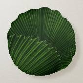 リーフの背景 ラウンドクッション (裏面)