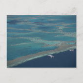 リーフの近くのダイビングプラットフォ素晴らしーム ポストカード (正面)