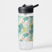 リーファパターンカスタム文字 ウォーターボトル (左面)