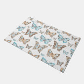 リーフアートバタフライ ドアマット (アングル)