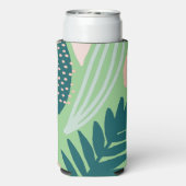 リーフィアートパターングリーン スリム缶クーラー (Seltzer裏面)