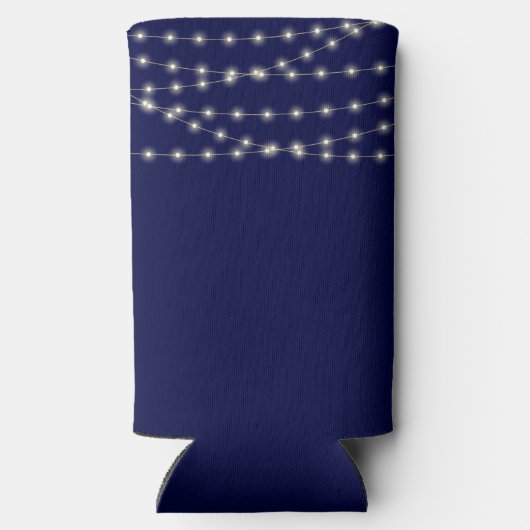 リーフィイニシャル結婚の婚約パーティ スリム缶クーラー (裏面)