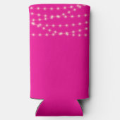 リーフィイニシャル結婚の婚約パーティ スリム缶クーラー (裏面)