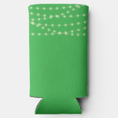 リーフィイニシャル結婚の婚約パーティ スリム缶クーラー (裏面)