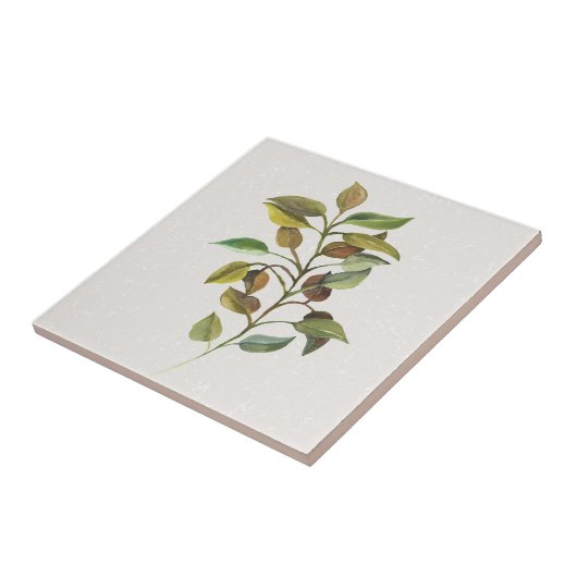 リーフィスプレークリームアクセント タイル (側面)