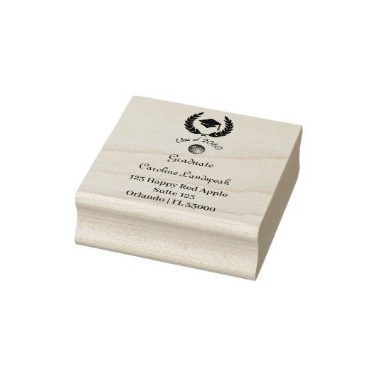 リーフィリース院長キャップ差出人住所 ラバースタンプ (スタンプ)