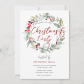 リーフィーリースフェスティバルオフィスクリスマスパーティー 招待状 (正面)