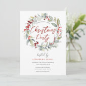 リーフィーリースフェスティバルオフィスクリスマスパーティー 招待状 (スタンド正面)