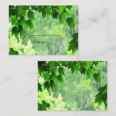 リーフィ結婚ーの護衛カード プレイスカード (正面/裏面)