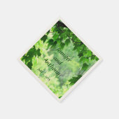 リーフィ結婚ー紙ナプキンス スタンダードカクテルナプキン (角)