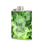 リーフィ結婚ー花婿介添人 フラスク (左)