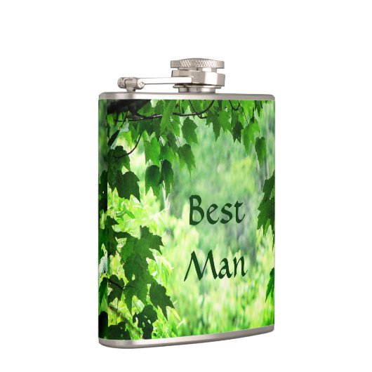 リーフィ結婚ー花婿介添人 フラスク (右)