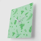 リーフィ スクエア壁時計 (傾斜)