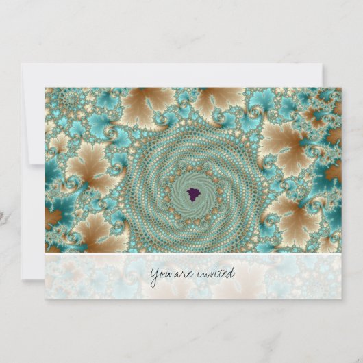 リーフィ・ホワール・フラクタル 招待状 (正面)