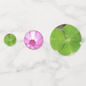 リーフエレガントとピンクライトテーブルの紙吹雪セット コンフェッティ (裏面)