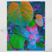 リーフカラフルイメージスクラップブック作り紙 (正面)