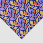 リーフカラフルパターンティッシュペーパー 薄葉紙 (詳細)