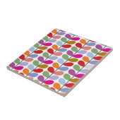 リーフカラフルパターン タイル (側面)