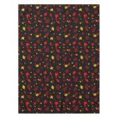 リーフカラフルパターン テーブルクロス (正面)