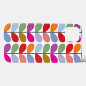 リーフカラフルパターン Case-Mate iPhoneケース (裏面 (横))