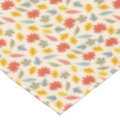 リーフカラフル秋パターン テーブルクロス (アングル)