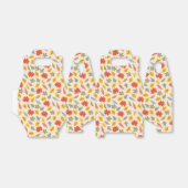 リーフカラフル秋パターン フェイバーボックス (折り畳みなし)