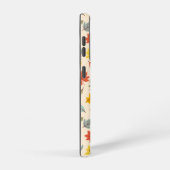 リーフカラフル秋パターン SAMSUNG GALAXYケース (右側面)