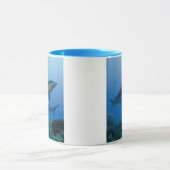 リーフカリブのシャークジャルジンデラレイナ マグカップ (中央)