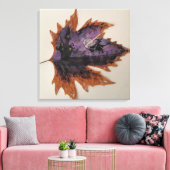 リーフキャンバスアートNo1 キャンバスプリント (インサイチュ (リビング))