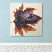 リーフキャンバスアートNo1 キャンバスプリント (インサイチュ (ウッドフロア))