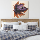 リーフキャンバスアートNo1 キャンバスプリント (インサイチュ (寝室))