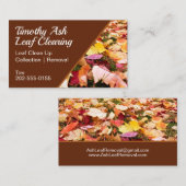 リーフクリアリングの削除 名刺 (正面/裏面)