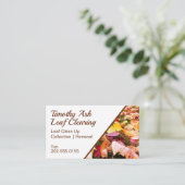 リーフクリアリングの削除 名刺 (スタンド正面)