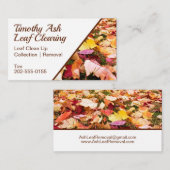 リーフクリアリングの削除 名刺 (正面/裏面)