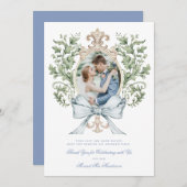 リーフクレスト(弓サンキューカード付) セーブザデート (正面/裏面)