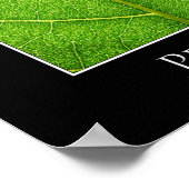 リーフクローズアップポスター ポスター (角)